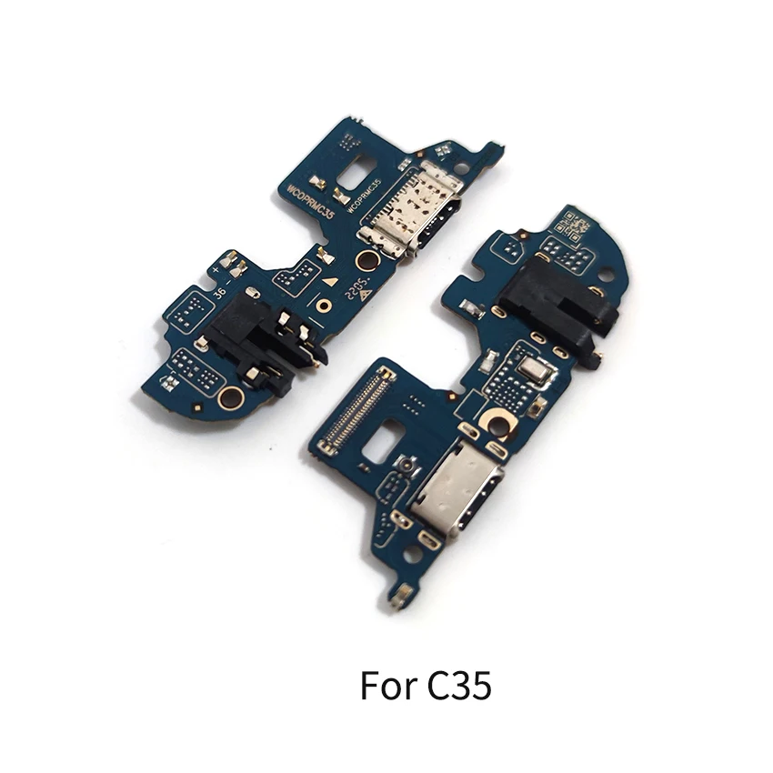 For Realme C30 C30s C31 C33 C35 USB Charging Board Dock Port Flex Cable Repair Parts