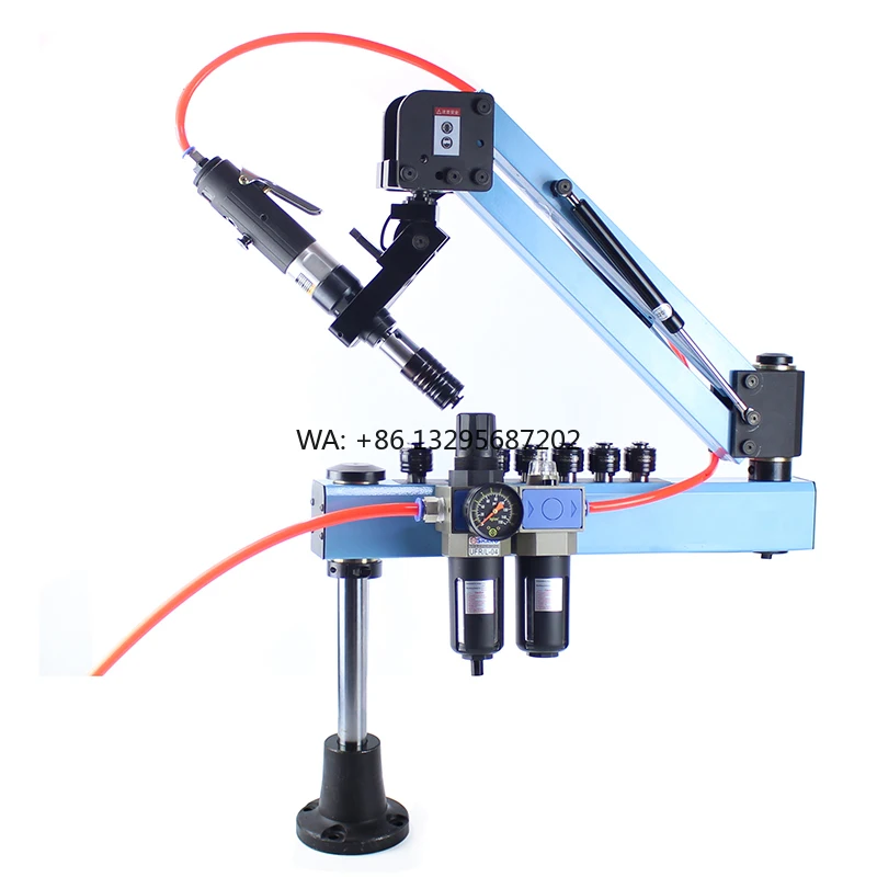 

QM-12W M3-M12 Automatic Pneumatic Threading Machine Air Tapping Machine Pneumatic Tapper Tool Universal Head