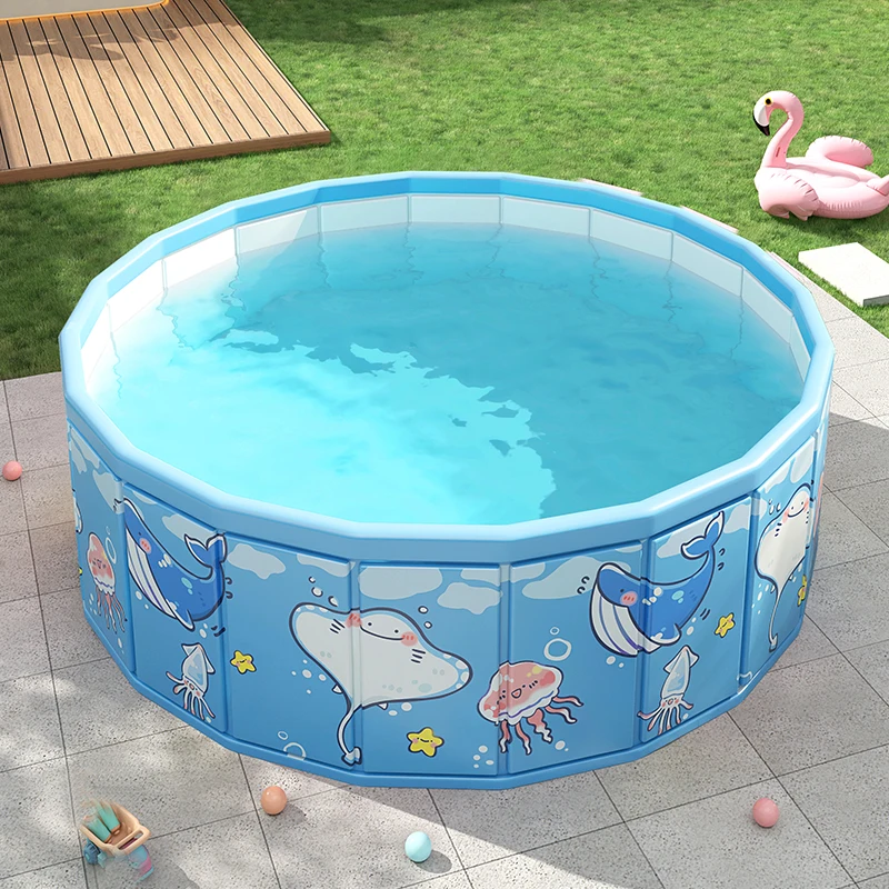 Foldable Inflatable Kids Pool  - Kids Outdoor Sandbox recension och pris