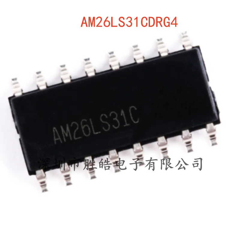 

(10PCS) NEW AM26LS31CDRG4 26LS31 Four-Difference Wire Transmitter IC Chip SOP-16 AM26LS31CDRG4 Integrated Circuit