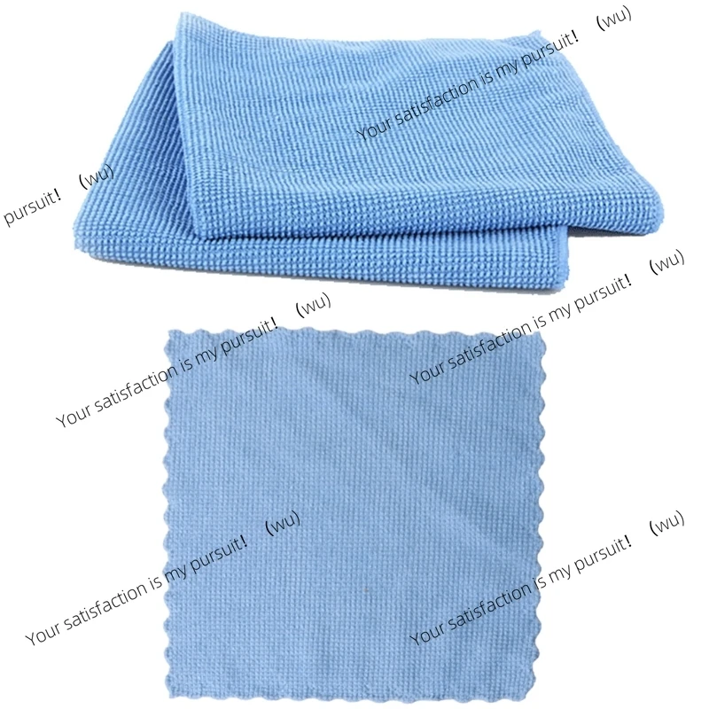 Microfiber Water Absorption Glasses Cloth Glasses Lens Wiping Cloth Camera Screen Cleaning Cloth Large Size 15x15cm