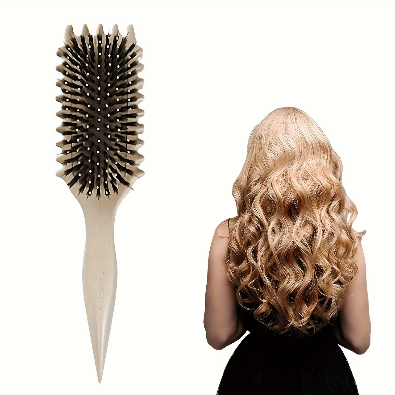 PC Curly Hair Brush, Claw Shaped Curly Hair Definition Brush, Curly Hair Clumping Brush, Used To Comb And Shape Men's And Women'