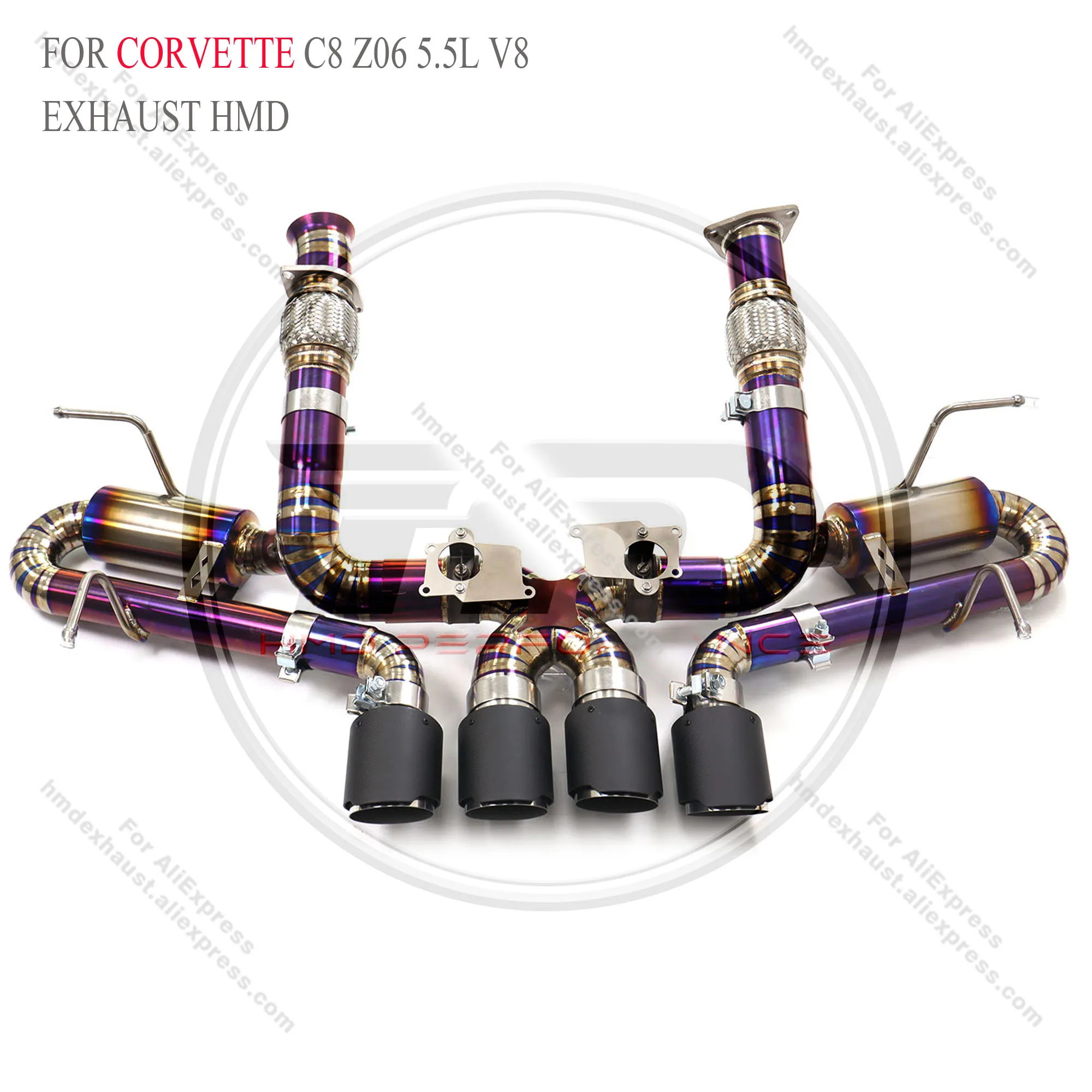 

HMD Ti Valved Catback for McLaren GT 4.0T 19+ 70mm Race Certified