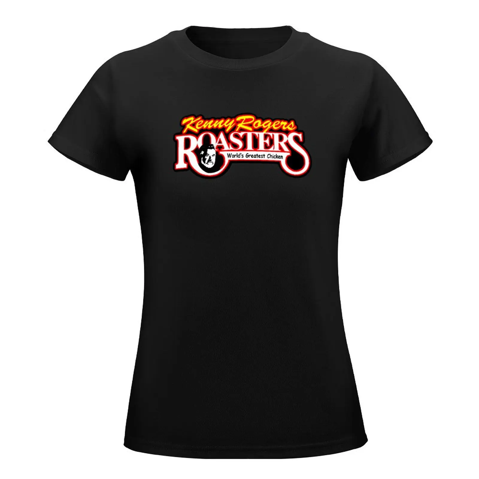 Kenny Rogers Roasters T-Shirt oversized summer tops Women's cotton t-shirt