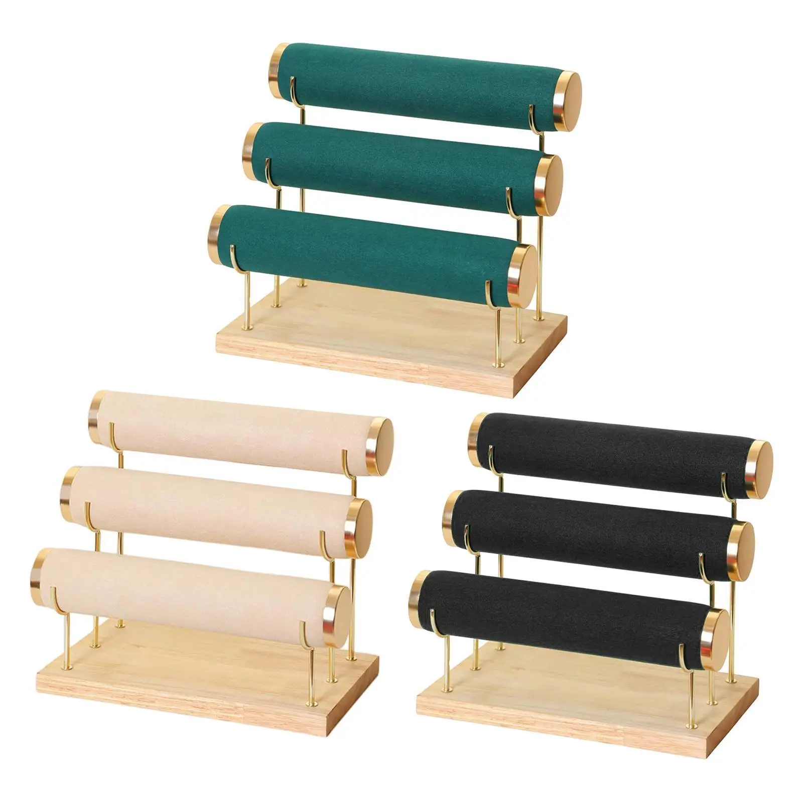 

Velvet Multi-Functional Bracelet Display Rack Decoration Stand for Bangle