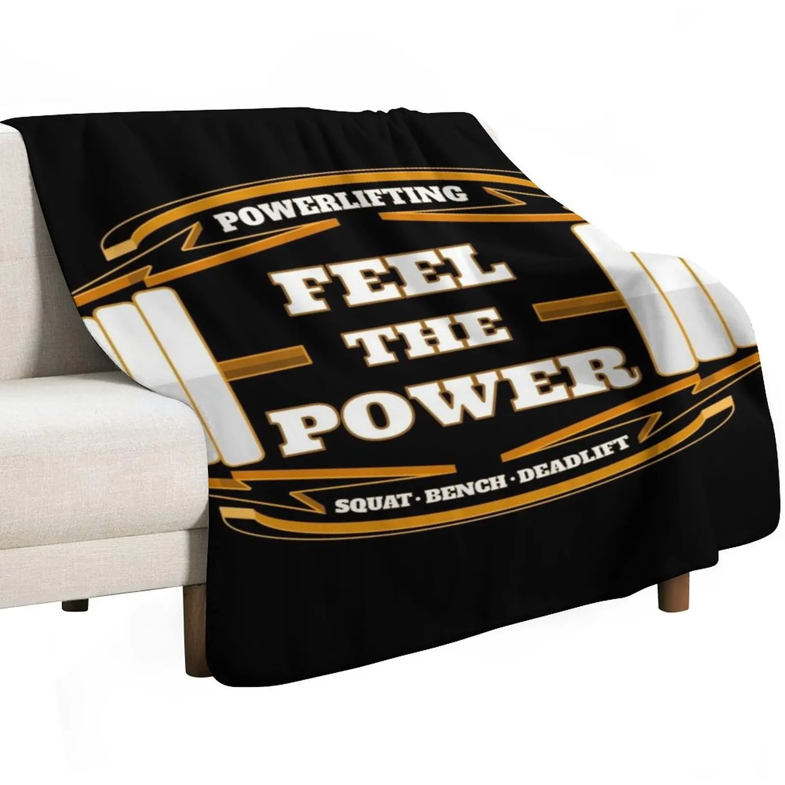 Powerlifting Power Deadlift Throw Blanket Blankets For Baby Picnic Furrys Tourist Retros Flannel Blankets