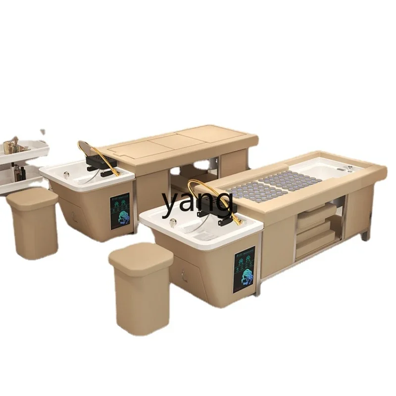 

CX Moxibustion Foot Bath Integrated Steel Frame Shampoo Chair Intelligent Constant Temperature Water Circulation