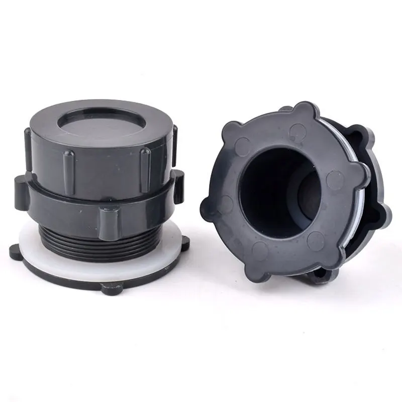 1Pc Aquarium Fish Tank Water Level Plug Manual Drain Connector Inlet Outlet Joint End Cap Garden Landscape Drainage Tube Adapter