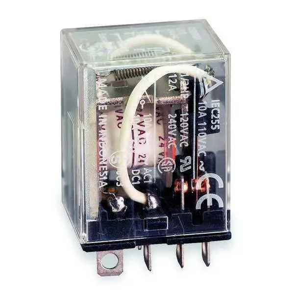 

Plug-In, General Purpose Relay, Square, 10 A, 8, Quick Connect
