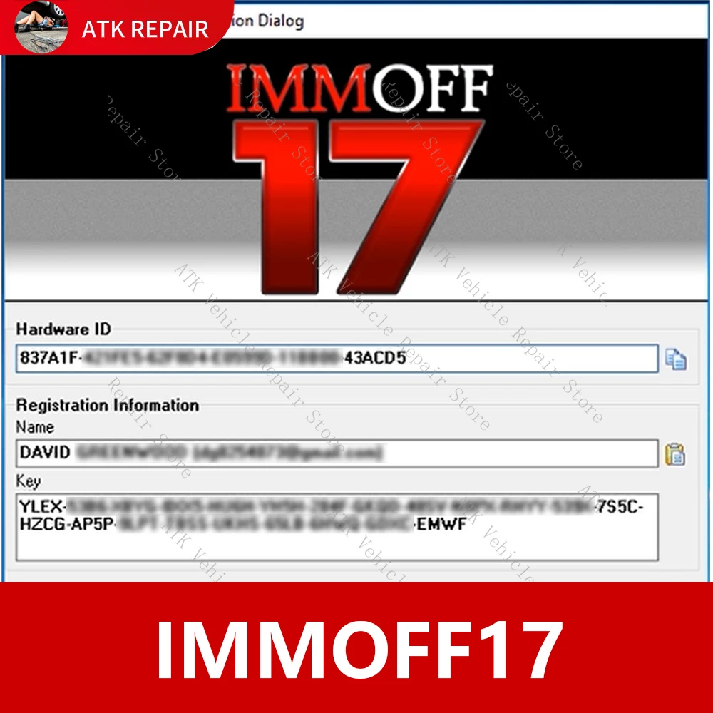 IMMO OFF 17-IMMOF17 Software EDC17 PIES Version Activation 17 IMMO OFF EEPROM IMMO Patch Control Ratio to IMMO OFF Flash Memory