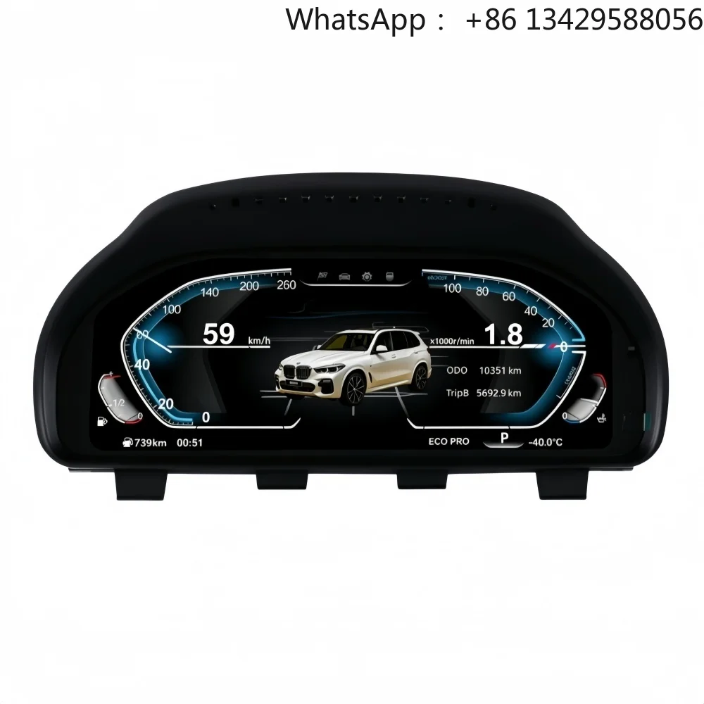 Hot Sale 12.3 Inch Screen LCD Instrument Panel Dashboard Speedometer Digital Cluster for BMW 3 5 Series E90 E91 E92 E93 F20 F39