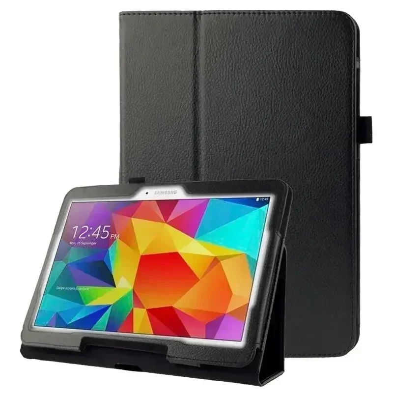 Para Samsung Galaxy Tab 4 10,1 pulgadas T530 T531 T535 SM-T530 T533 SM-T531 SM-T535 Tab4 Funda para tableta Funda de cuero