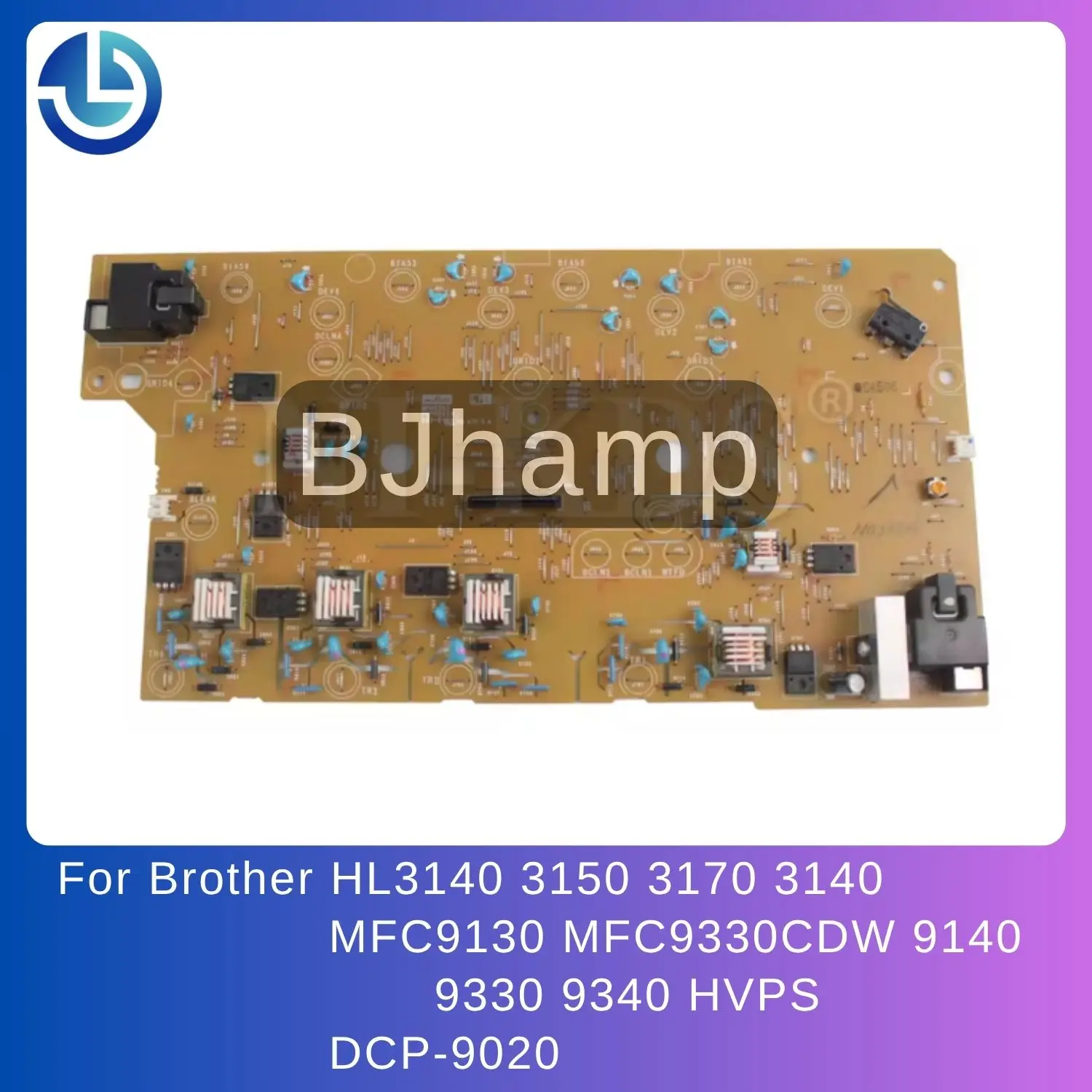 

LV0928001 Плата высоковольтного блока питания (HVPS) для Brother HL3140 3150 3170 3140 DCP-9020 MFC9130 MFC9330CDW 9140 9330 9340