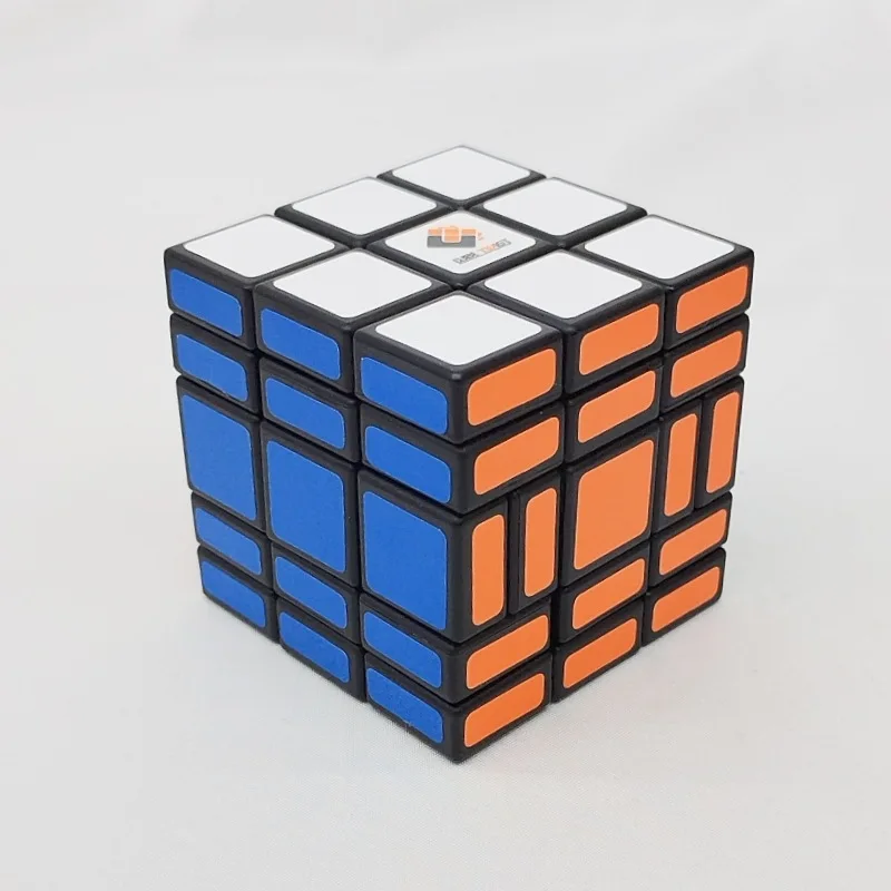 Nuovo CubeTwist 3x3x5 barricata cubo magico adesivi neri Speed Puzzle Twisty rompicapo