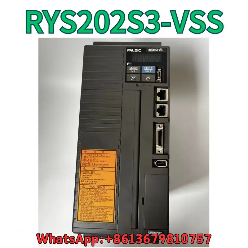 

Used Servo driver RYS202S3-VSS test OK Fast Shipping