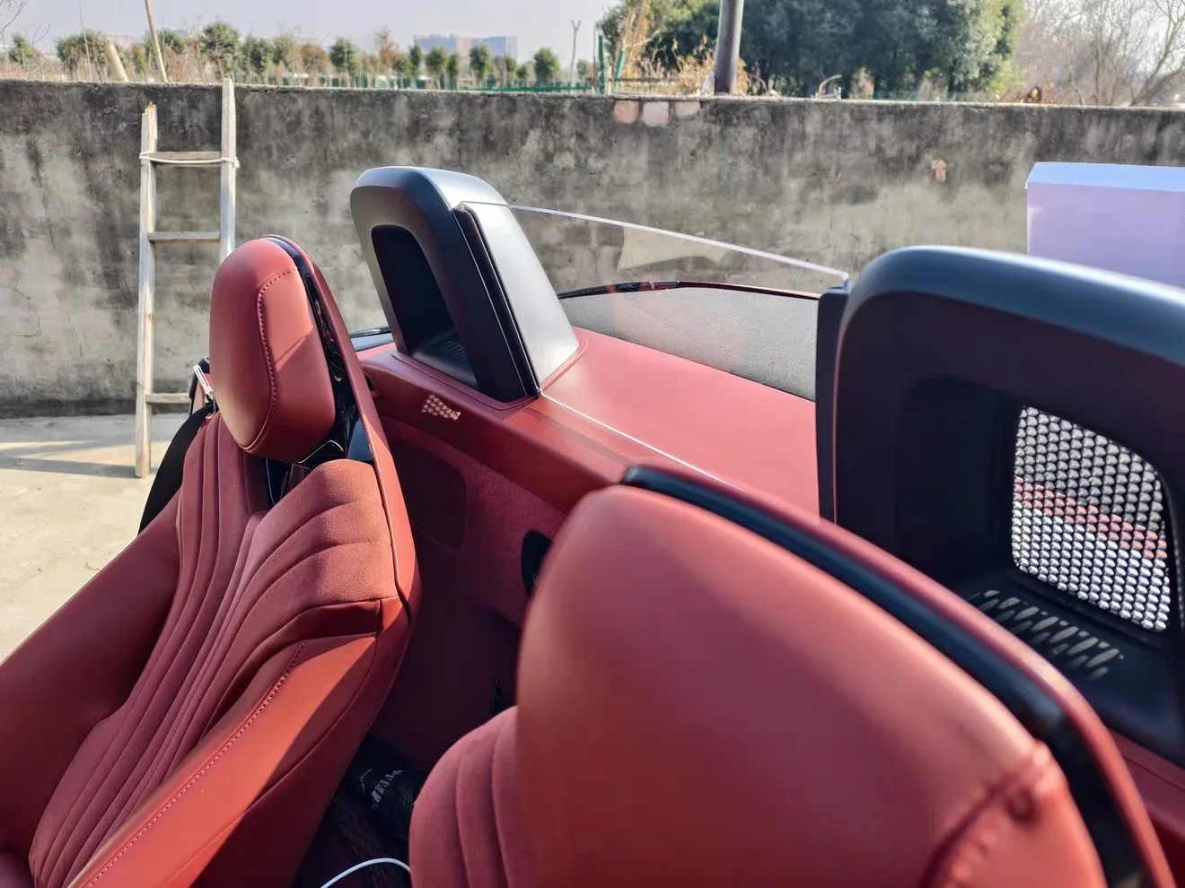 Wind Deflector Windblocker for MG Cyberster 2023-2025 Convertible Soft Top Roadster Anti-Wind Buffeting Screen Car Accessories