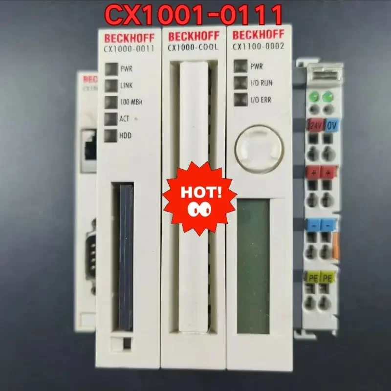 

Second-hand PLC module CX1001-0111 function test is normal