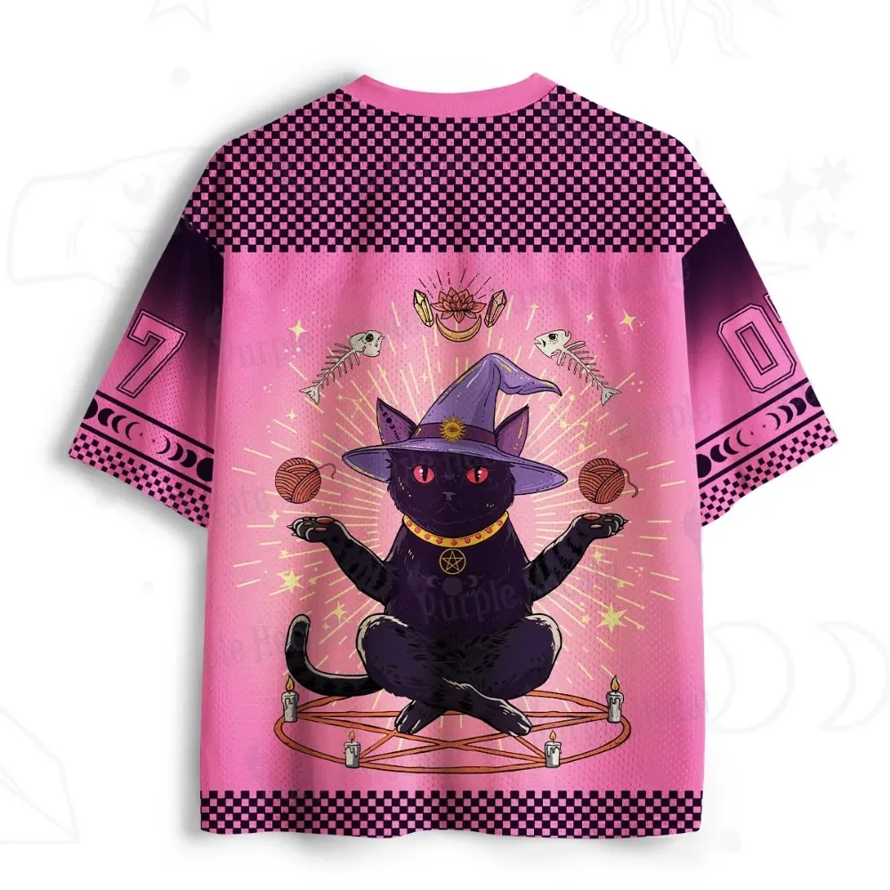 Sommermode Neues Design Skateboard-Katze 3D-Druck Herren Damen V-Ausschnitt Sport-T-Shirt Atmungsaktiv Schnelltrocknend Street Y2K Familienkleidung – Detail 5