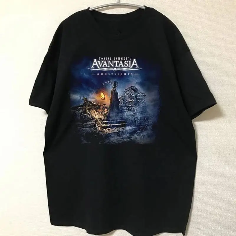 Tobias Sammet'S Avantasia Band Ghostlights Black T Shirt Full Size S 5Xl Tt753