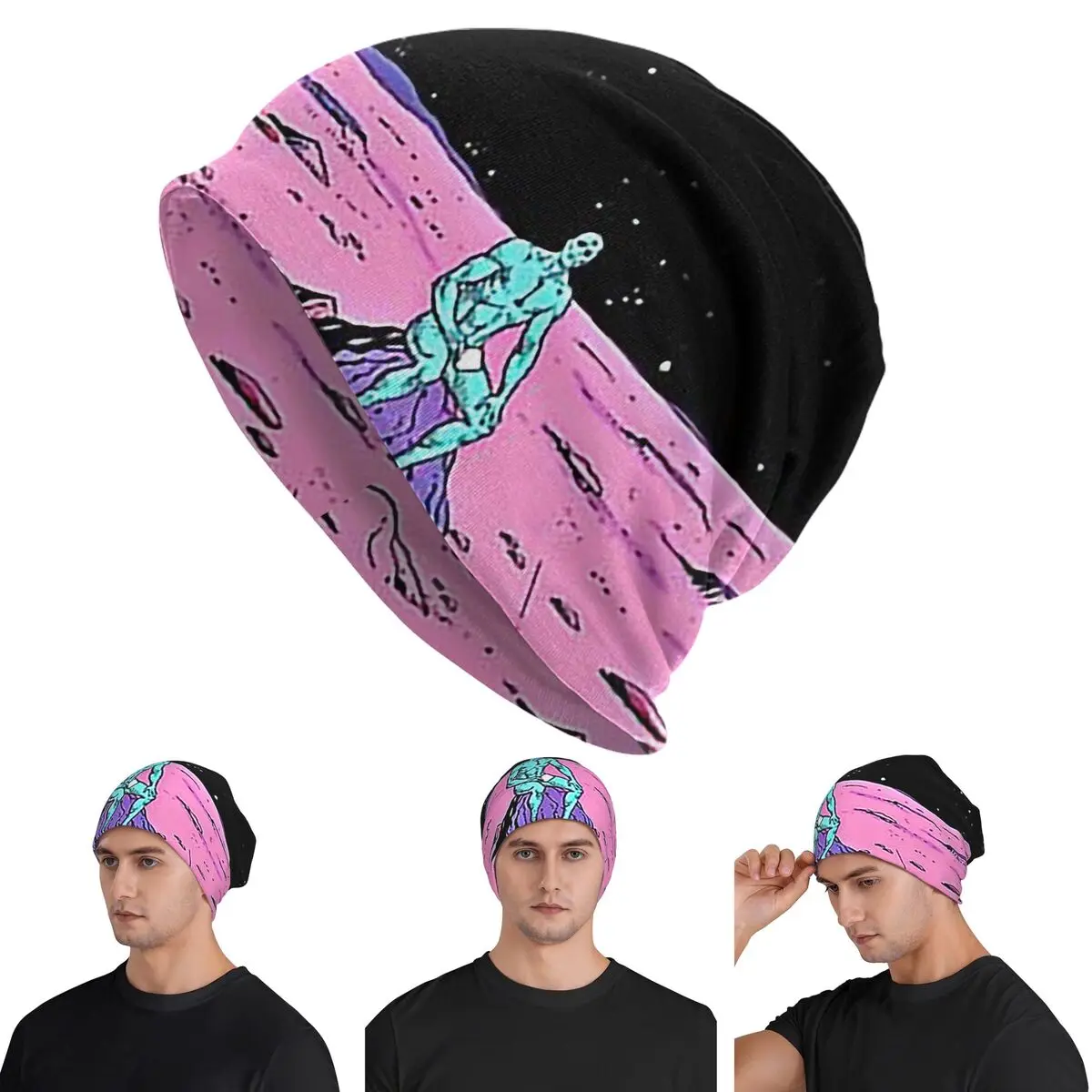 

(Fixed) Dr. Manhattan Sitting On Mars (comic) Skullies Beanies Hats Warm Autumn Winter Outdoor Cap Knitted Bonnet Caps Adult