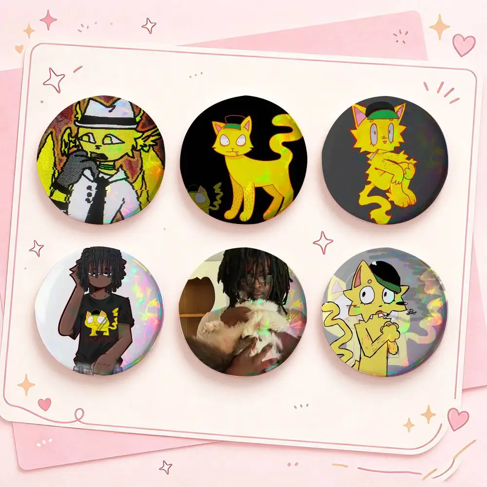 COOL Musician S-Suburban Daredevil W-Wifiskeleton Badges Creative Tinplate Button PinsBrooch Badge Clothes Backpack