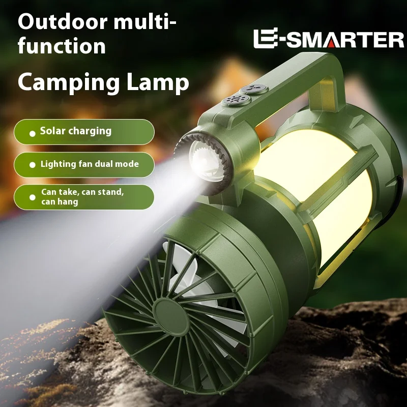 

Portable Lantern Powerful Camping Lamp Rechargeable LED Flashlight Built In Battery Torch Tent Lights Night Searchlight