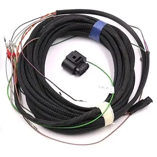 Lane Change Assist System Wiring - For Audi Q7 4L Side Assist Radar Harness - Blind Spot Wire Cable