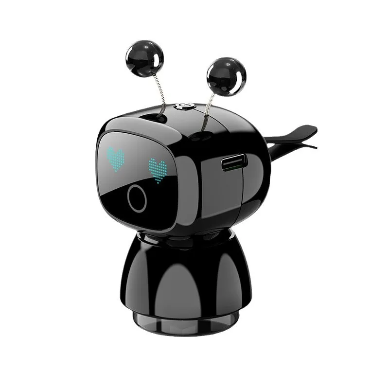 

Tom AutoSmart Rose Aromatherapy Air Freshener Car Robot Smart Car Air Conditioning Vent Decoration Ornament Plastic for Women an