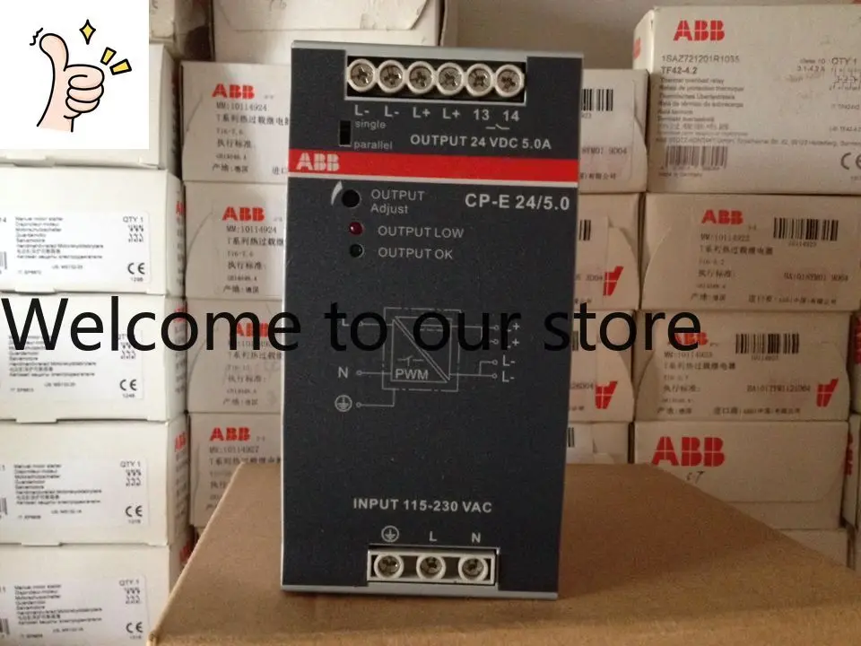 ABB New Original Switching Power Supply CP-E 24/5.0; Order Number 10094751
