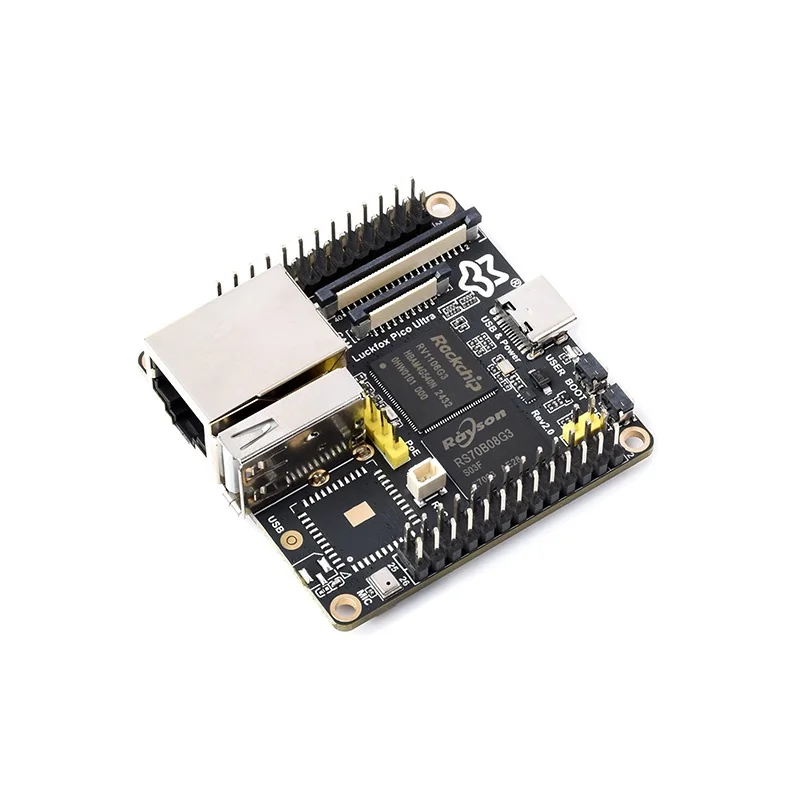 لوحة Luckfox Pico Ultra RV1106 Mini Linux مع eMMC سعة 8 جيجابايت |   مجلس تطوير شينغهو فوكس الصغير