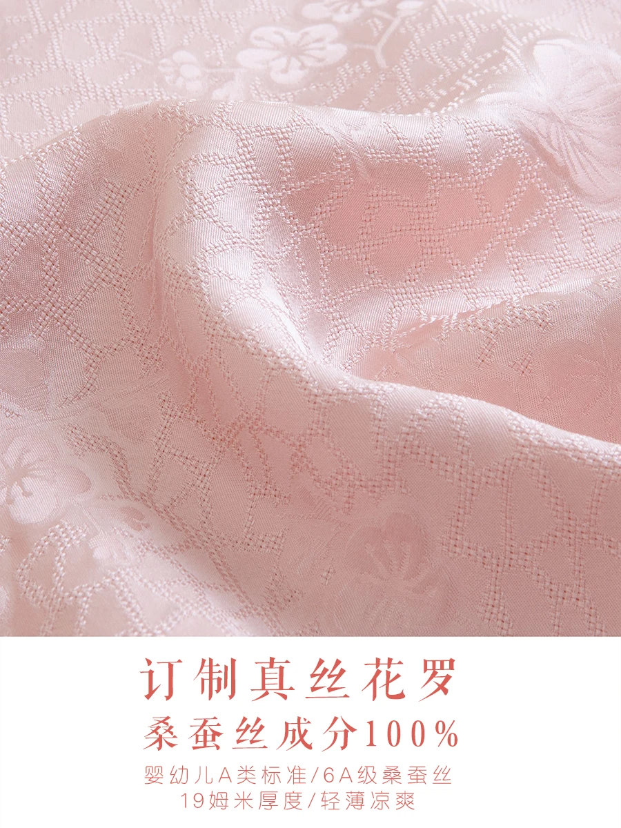 Ropa de seda de estilo chino para bebé, vestido de luna llena para niña de 100 días de edad, seda de morera, ropa de Semana de agarre de verano