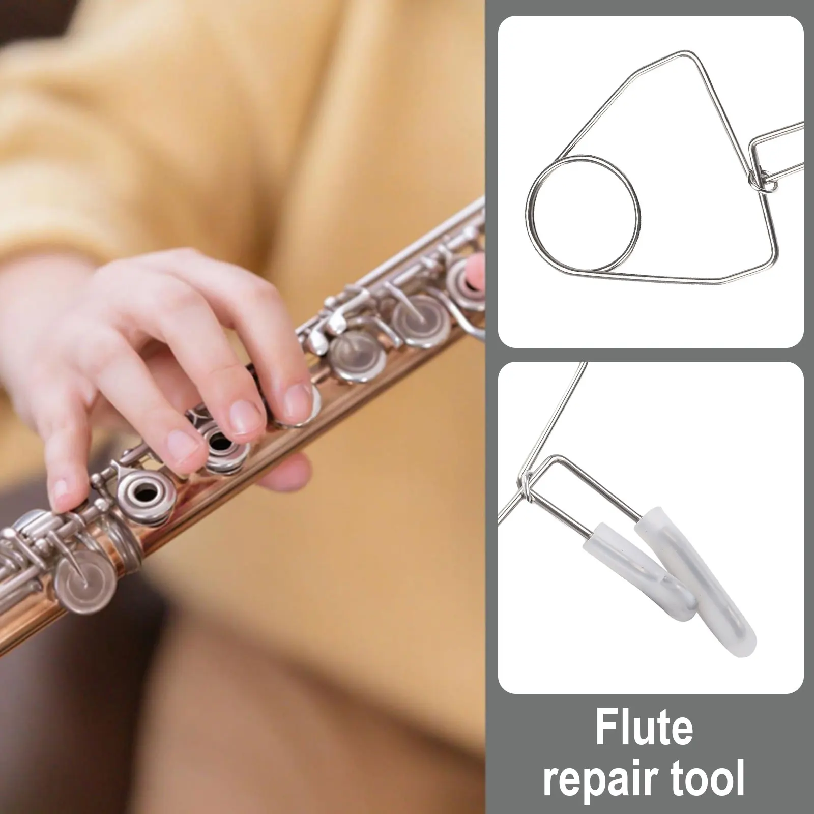 Compact And Space Saving Flute Clips Space Saving Construction Flute Clips Flute Pad Clip Repair Stainless Steel