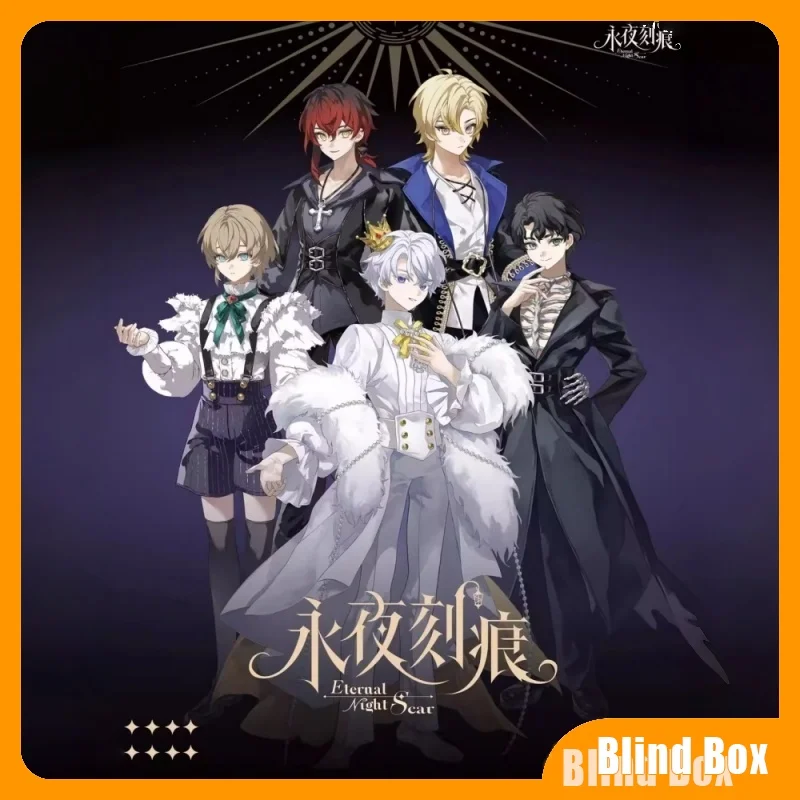 

Оригинальная коллекционная кукла BJD 1/6 в коробке-сюрпризе: персонаж «Вечные следы ночи», милая кукла-сюрприз, новинка, предмет декора, мультяшные модели