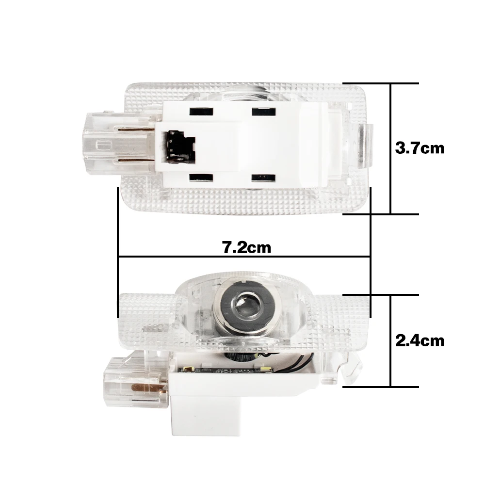 LED Car Door Welcome Warning Light For  RX ES GX LS LX IS GS RC UX Series ES200 ES250 ES260 ES300 UX200 F IS250 IS300 RX300