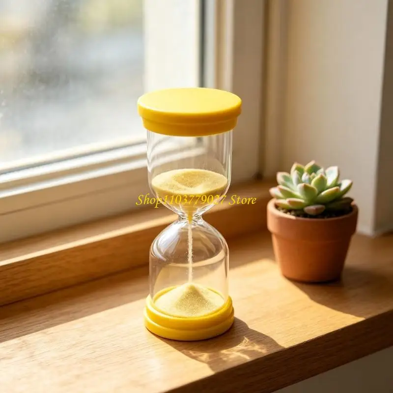 C4DF Plastic Refillable Hourglasses Timer For Study Office And Child Education Tool