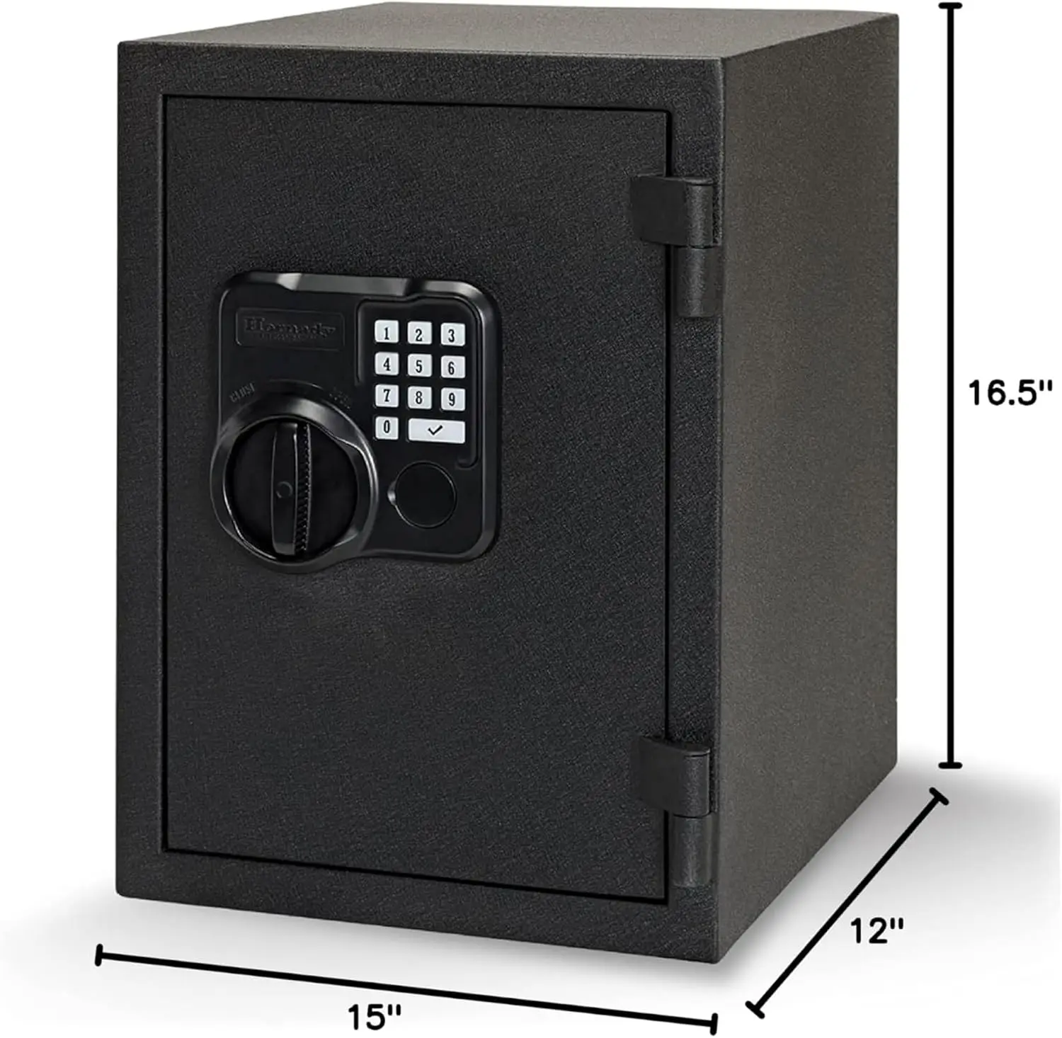 Fireproof Safe for Guns and Valuables with Keypad Entry - Secure Your Firearms, Cash, Documents, Jewelry and More - 4-6 Digital