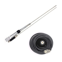 HOT-Mobile Radio Quad Band Antenna 144/220/350/440Mhz For QYT KT-7900D Car Walkie Talkie ANT-7900D Mobile Antenna