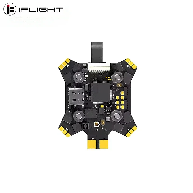 iFlight Borg 5S RX Stack - Integrated ELRS 2.4GHz Receiver, 60A Borg 60R ESC, for FPV Racing Systems