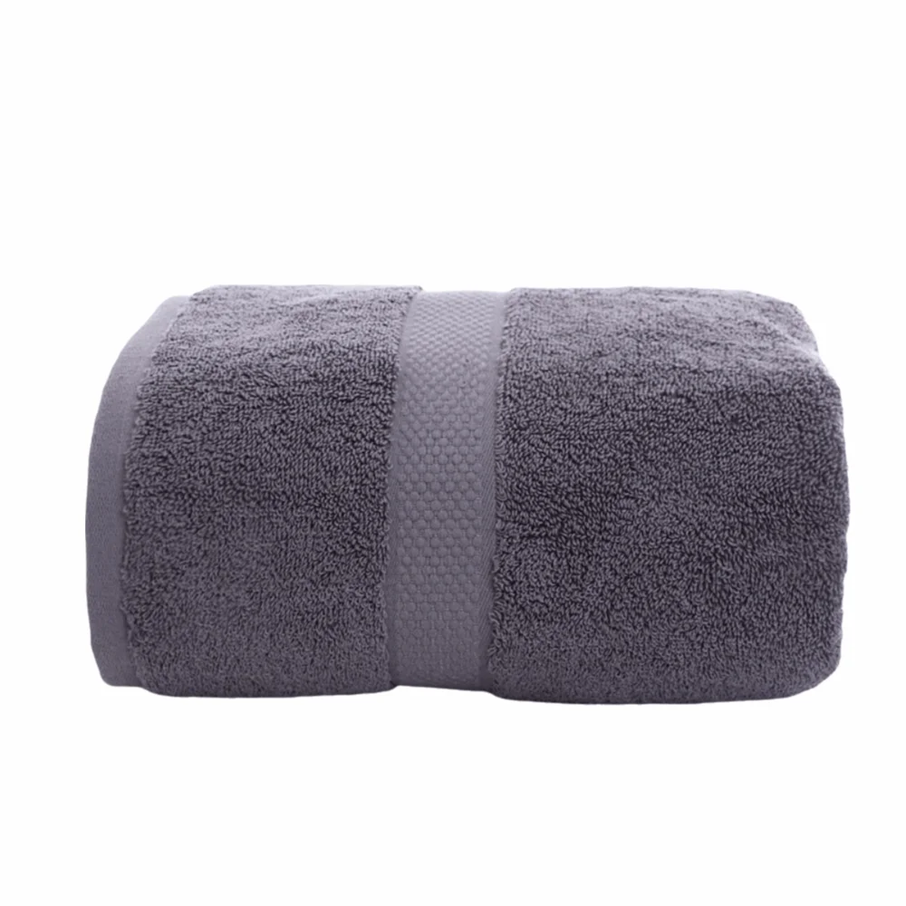 Hand Towel Pure Cotton Bath Towel Thickened Absorbent Beach Towel Luxury Large Adults Serviette Towel Bathroom