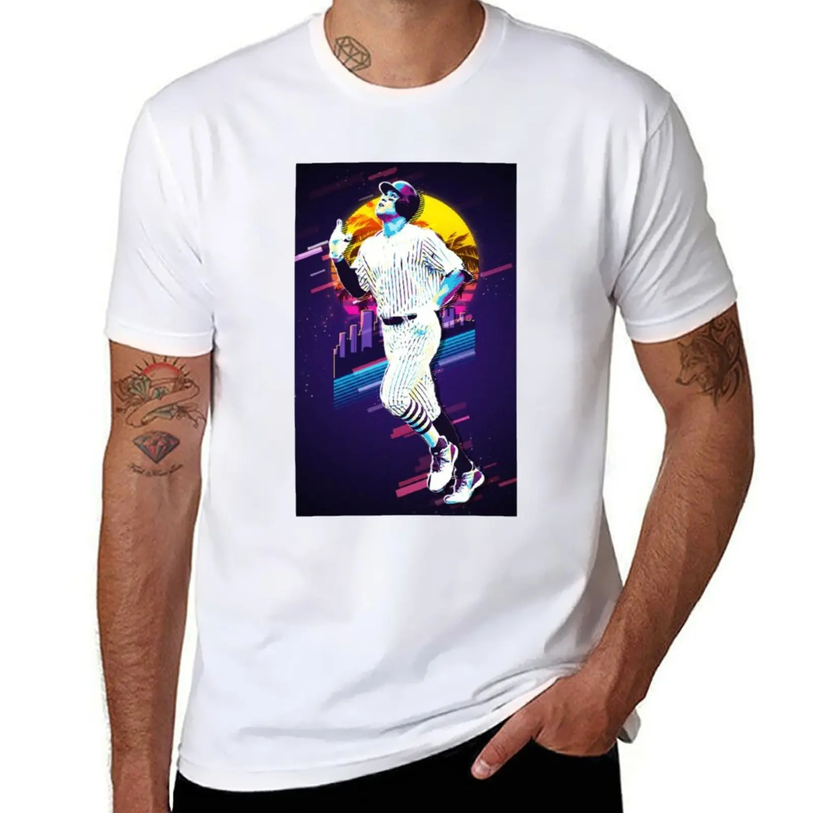 

aaron judge T-Shirt Lightweight Print T-Shirt