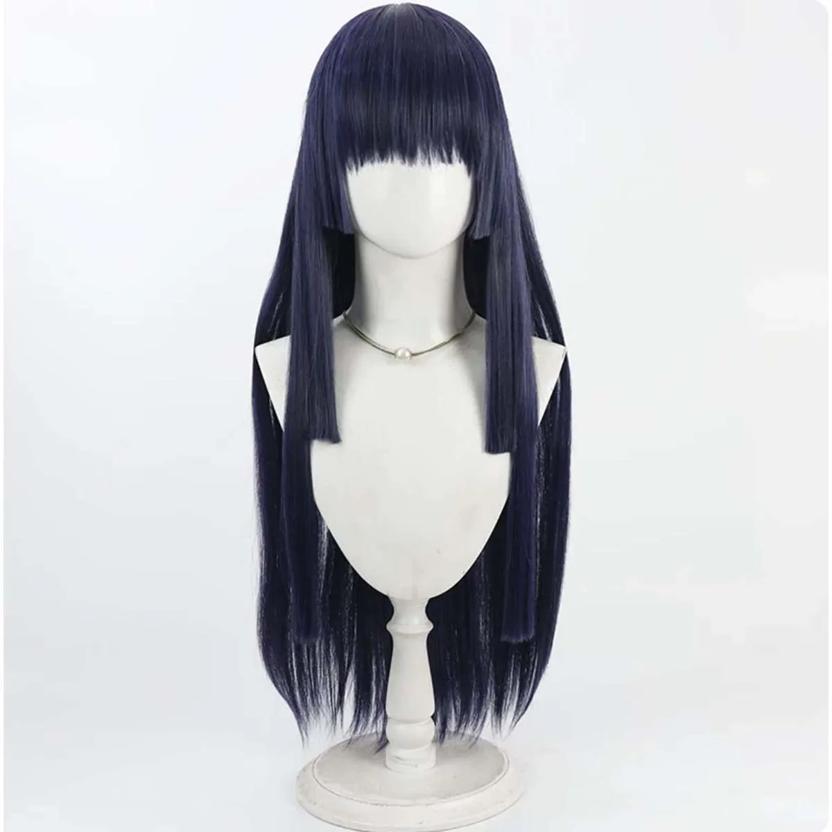 Women Anime Division Rap Battle Otome Tohoten Cosplay Long Straight Heat Resistant Hair Wig