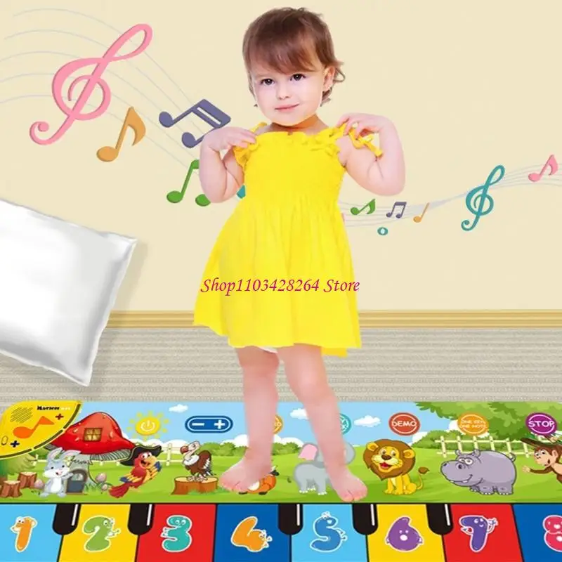 

Multifunctional Infant Piano Mat Music Instrument Toy for Baby Safe Crawling To Support Physical And Mental Development