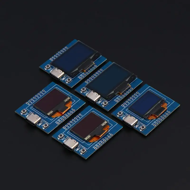 Carte de développement ESP32-C3, écran d'affichage OLED de 0.96/1.3 pouces, Module WiFi Bluetooth IoT, Module de microcontrôleur d'antenne en céramique