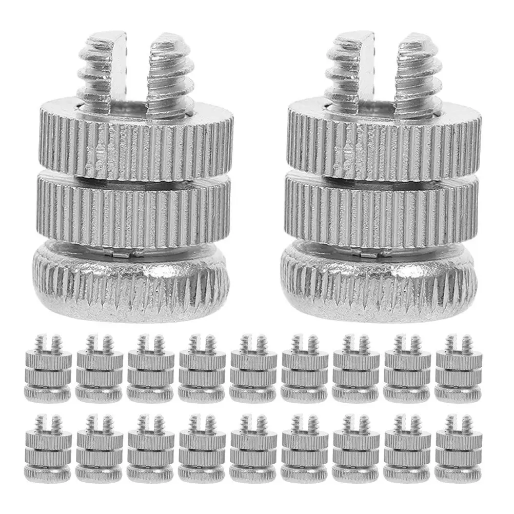 20Pcs Aluminum Alloy Electronic Fence Wire Connector Split Bolt Clamp Heavy Duty Electric Fence Accessories for Farm Garden