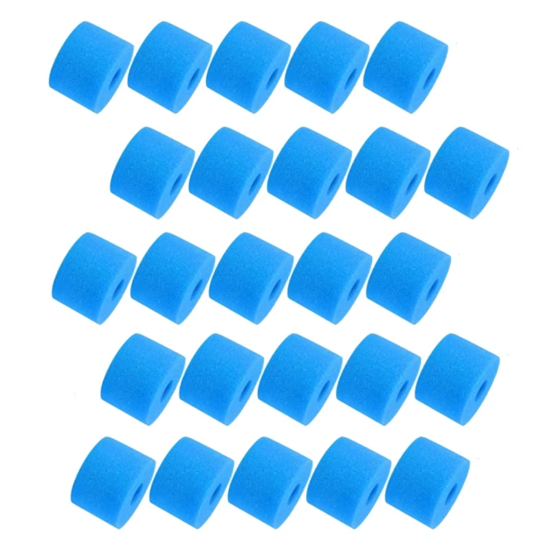 

ABJX New For Intex Pure Spa Reusable Washable Foam Hot Tub Filter Cartridge S1 Type Swimming Pool Filter Sponge