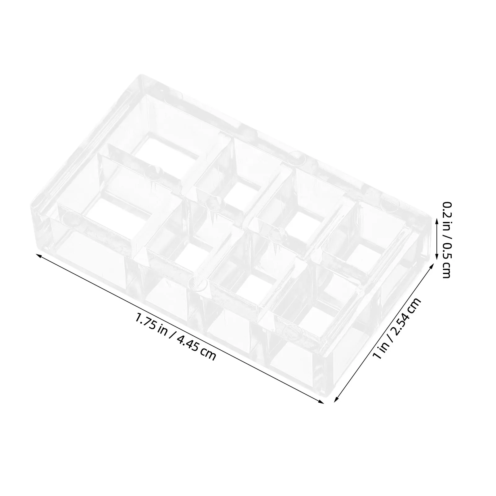8Pcs Curtain Bracket Extensions Clear Spacer Blocks for Window Shade Brackets Blind Mounting Spacer Block Leveling Shims Home