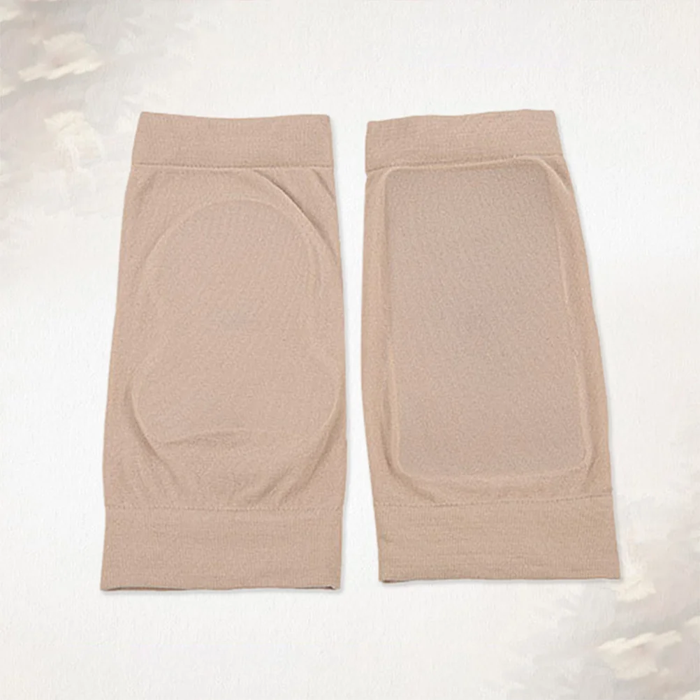 لون البشرة وسادة الكعب جل كم توسيد حماية الجوارب ضغط خفيف جوارب رياضية لتهدئة وحماية الكعب و