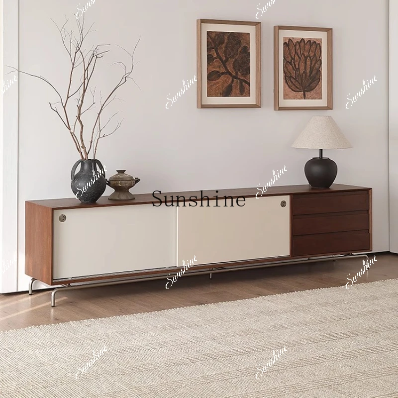 Living room, home storage, locker, integrated high-end minimalist floor cabinet  FT