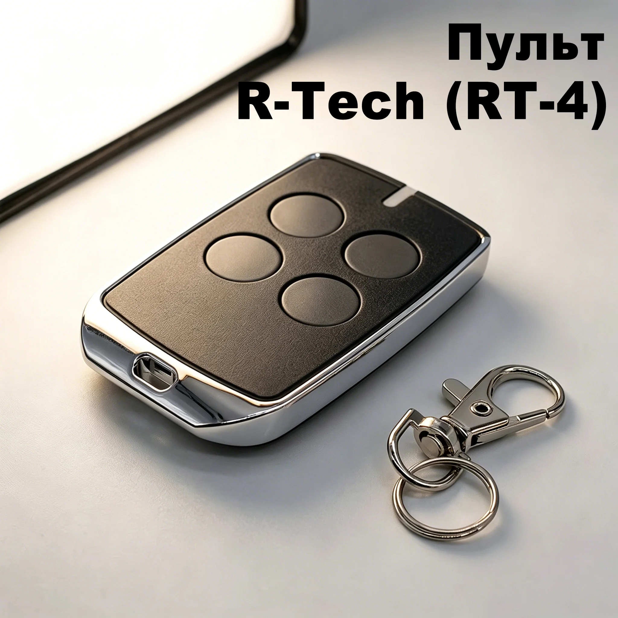 R-Tech 4-Channel Remote Control (RT-4) for Garage Gate Door Rolling Code
