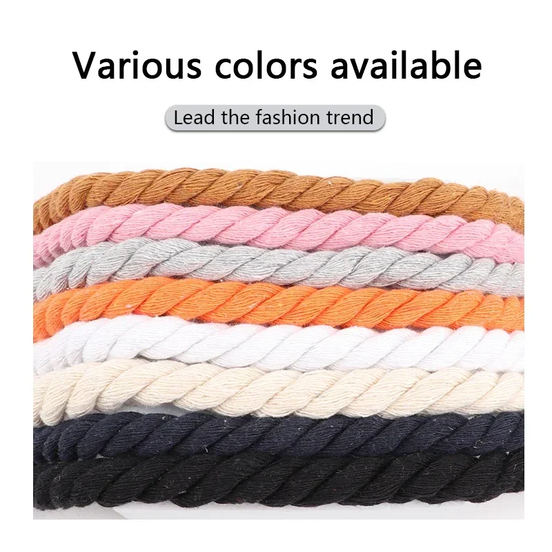 1 Pair Cotton Shoe Laces For Sneakers Quality Round Shoelaces Colorful Fashion Canvas Shoes Lace Accessories Shoestring Unisex